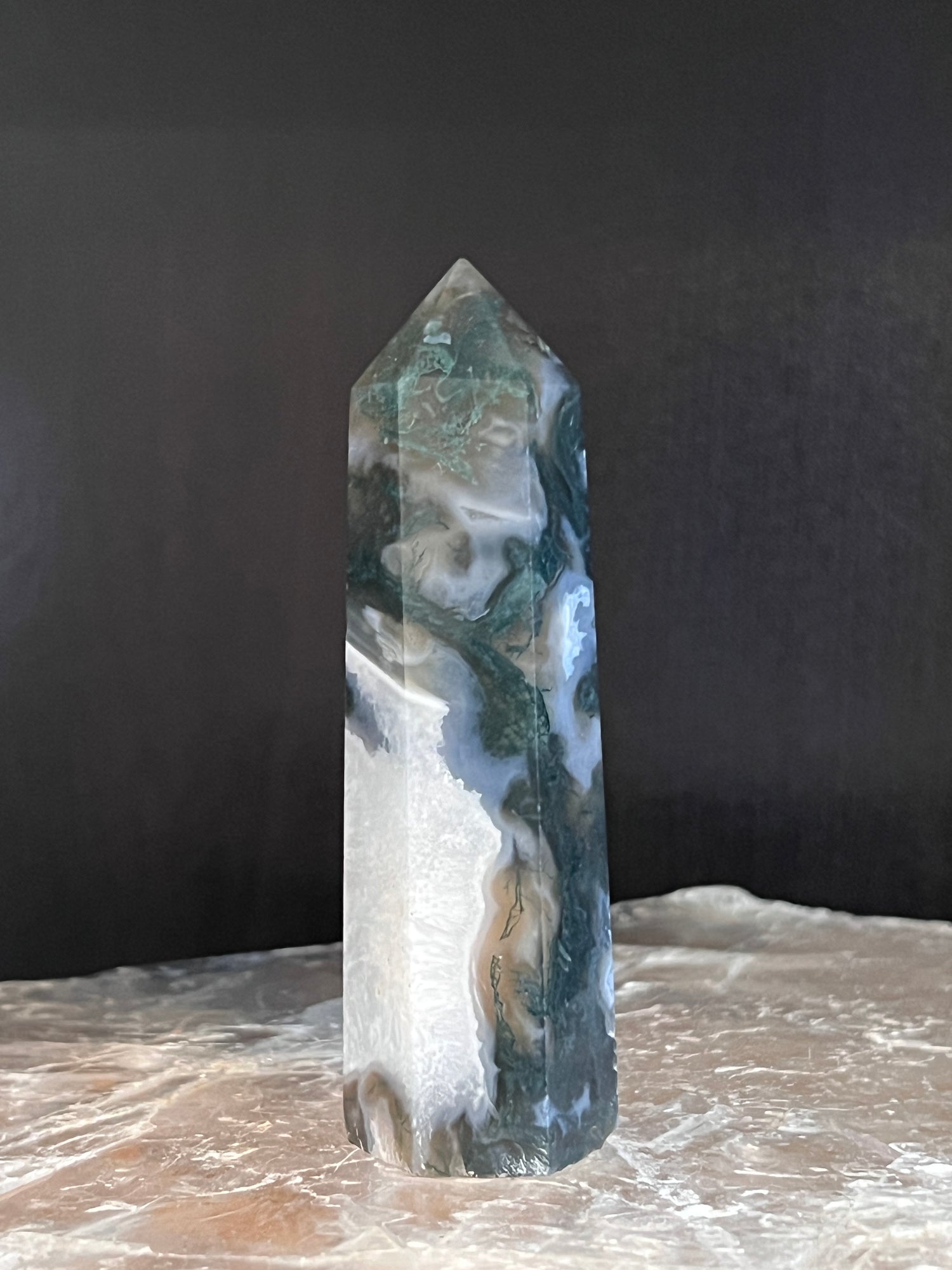 Crystal Points and Towers