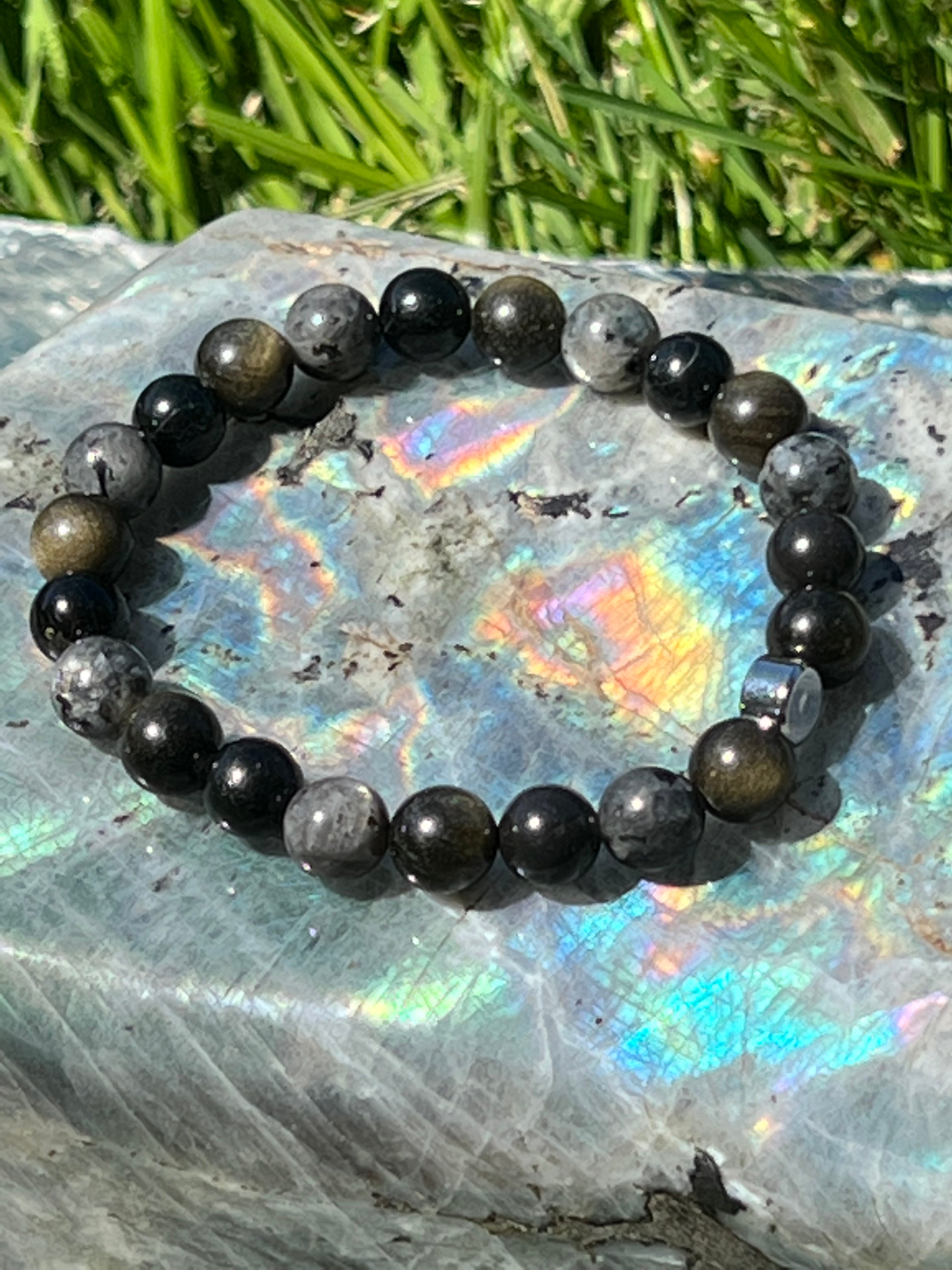 Black tourmaline obsidian deals